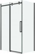 Душевой уголок Grossman Classic 100x80 стекло прозрачное / профиль графит сатин