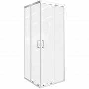 Душевой уголок GoodDoor CUBE CR-80-C-CH 80x80 прозрачное стекло / профиль хром Душевой уголок GoodDoor CUBE CR-80-C-CH 80x80 прозрачное стекло / профиль хром