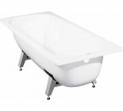 Ванна стальная VIZ Donna Vanna 120x70x40 c опорной подставкой