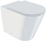 Унитаз приставной Iddis Calipso 58x36 сиденье Duroplast, микролифт