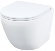 Унитаз подвесной Iddis Blanco Q BLQNDSEi25 36,5x49,5 сиденье Duroplast, микролифт