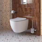 Унитаз подвесной Cezares Stream CZR-2426-TH-TOR/SC 36x53 сиденье Duroplast, микролифт