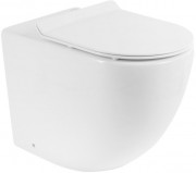 Приставной унитаз BelBagno Sfera-R BB2141CBR белая