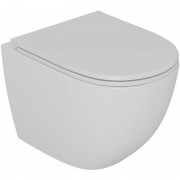 Унитаз подвесной D&K Matrix DT1396016 (белый, сиденье микролифт)