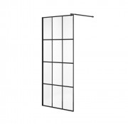 Душевая стенка Niagara NG-685-11 110x195 (черный) Душевая стенка Niagara NG-685-11 110x195 (черный)