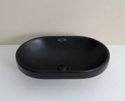 Умывальник встраиваемый Gid Bm1004 61x40 черный матовый