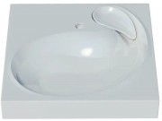 Умывальник на стиральную машину Madera Buta 60x60,5 белый глянец