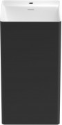 Умывальник напольный Wellsee Pure BY Wellsee 45x45 черный матовый