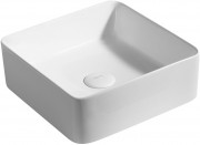 Умывальник накладной UPTREND Roma Square TR41314 34,5x34,5 жемчужно-белый