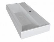 Умывальник Madera Malta 90x41 белый глянец