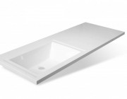 Умывальник мебельный Эстет Даллас 110,2x48,2 левый (для стиральной машины)