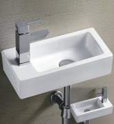 Умывальник CeramaLux 9272R 36,5х18,5