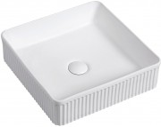 Умывальник накладной Amore di Mare Ustica 37601-SE 37,5x37,5 белый