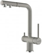 Смеситель для кухни PAULMARK Serpentine Se213222-GRS серый дым Смеситель для кухни PAULMARK Serpentine Se213222-GRS серый дым