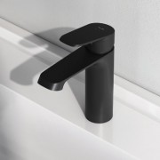 Смеситель для умывальника AM.PM Func F8F02122 черный Смеситель для умывальника AM.PM Func F8F02122 черный