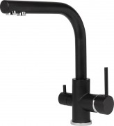 Смеситель для кухонной мойки Zorg Akvaduo Premium Brass black metallic Смеситель для кухонной мойки Zorg Akvaduo Premium Brass black metallic