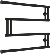 Полотенцесушитель водяной Сунержа High-Tech M 500x650 черный матовый Полотенцесушитель водяной Сунержа High-Tech M 500x650 черный матовый