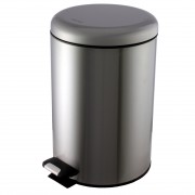 Урна с педалью Ksitex BGR-12M, микролифт, матовая, 12л.