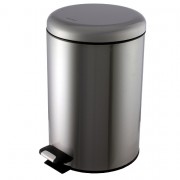 Урна с педалью Ksitex BGR-20M, микролифт, матовая, 20л.