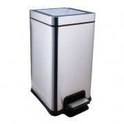 Урна с педалью Ksitex SGB-12M, микролифт, 12л., матовая