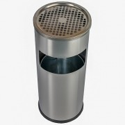 Урна с пепельницей Ksitex GBA-20L, 20л., нержавейка