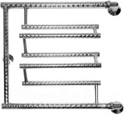 Полотенцесушитель водяной НИКА Ажур-2 ПМ-3 50x60 / 580560203