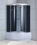 Душевая кабина Oda ODA-8402-100BT 100x100 стекла тонированные, профиль хром Душевая кабина Oda ODA-8402-100BT 100x100 стекла тонированные, профиль хром