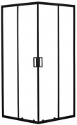 Душевой уголок Oda B98037 90x90 стекла прозрачные, профиль черный