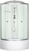 Душевая кабина Saniteco BST-80W (80x80, белый/прозрачное стекло)