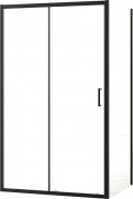 Душевой уголок Aquabath Atlas AB-11C-1280-2000 120x80 стекла прозрачные, профиль черный матовый