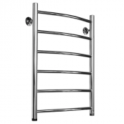 Полотенцесушитель водяной Ростела Соната (нижн.подв., 1/2" резьба) 500х700 / 6 Ral 9016 белый