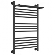 Полотенцесушитель водяной Сунержа Богема+ 15-0223-8050, 800x500, с полкой, тёмный титан муар