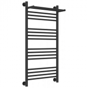 Полотенцесушитель водяной Сунержа Богема+ 15-0223-1050, 1000x500, с полкой, тёмный титан муар