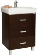 Тумба под умывальник Акватон Америна 80 M коричневая