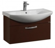 Тумба под умывальник Aquaton Ария 80 темно-коричневый