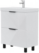 Тумба под умывальник Volna Geometry 70.2Y белый (9696)