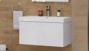 Тумба Vigo Edge 700-0-1 под умывальник 9696 белый глянец