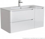 Тумба под умывальник Iddis Edifice 100 EDI10W1i95 белый