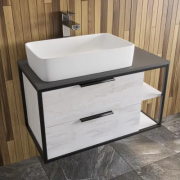 Тумба под умывальник Axus Парадис 90 белый