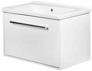 Тумба под умывальник Aquaton Мерида 80 белый глянец