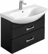 Тумба под умывальник Aquaton Адель 80 черный