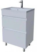 Тумба Axus Ромеро 60 под умывальник Слим, белый Тумба Axus Ромеро 60 под умывальник Слим, белый