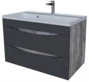 Тумба Axus Найроби 70 под умывальник Слим, бетон Тумба Axus Найроби 70 под умывальник Слим, бетон