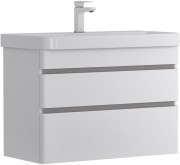 Тумба подвесная Equil Soldi 80.2Y с умывальником 9595(80)