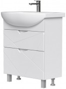 Тумба напольная Volna Pronto 70.2Y под умывальник Балтика белая