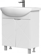 Тумба напольная Volna Pronto 70.2D под умывальник Балтика белая