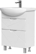 Тумба напольная Volna Pronto 60.2Y под умывальник Балтика белая