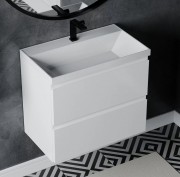 Тумба под умывальник Vela Мира 60П под умывальник Classica Slim, белый глянец