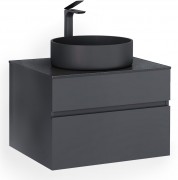 Тумба под умывальник Raval Decent 60 антрацит