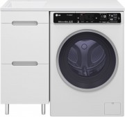 Тумба под умывальник Misty Байкал 40 Э-Бай06040-022Я под стиральную машину белая